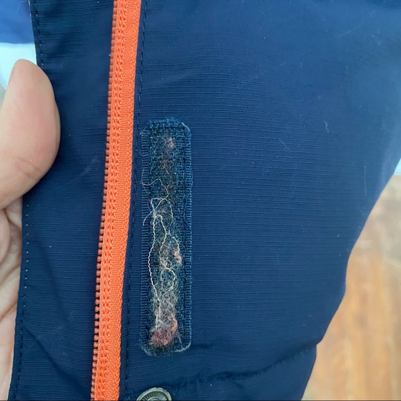 The North Face Blue and Orange Winter Jacket - Picture 7 of 10